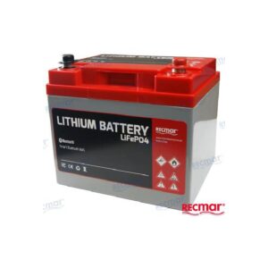Batterie lithium Recmar 12V 50Ah Bluetooth - Valma Boats