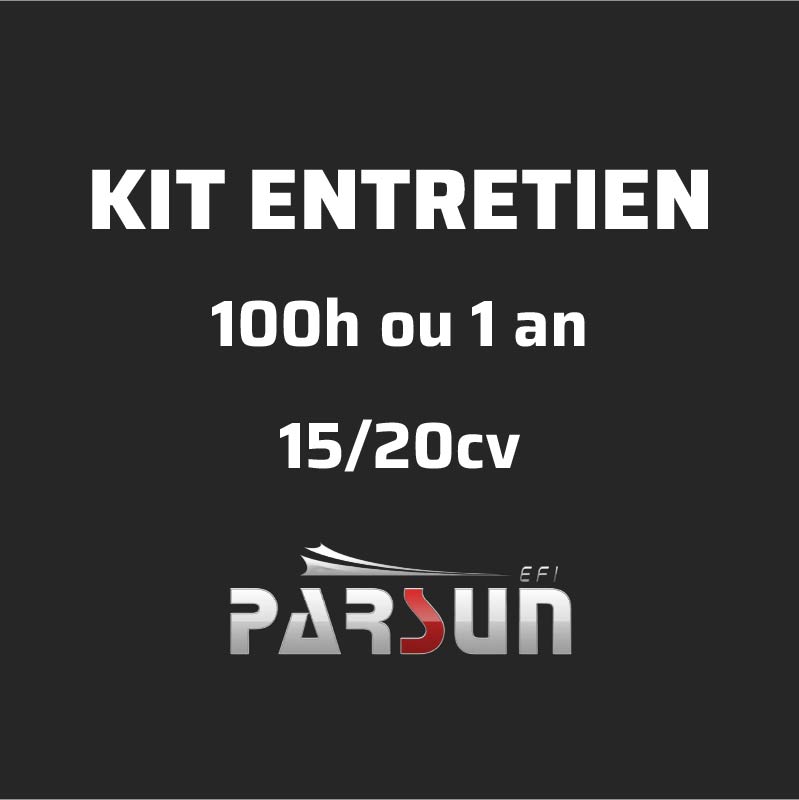 Kit entretien 15 et 20cv EFI Parsun 1an ou 100h Valma Boats Bateaux Kolibri